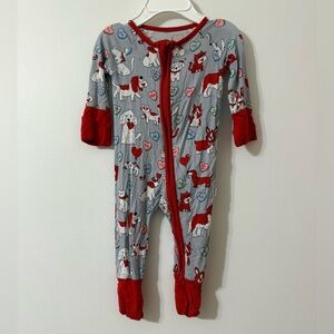 Little Sleepies Furever Valentine zippy